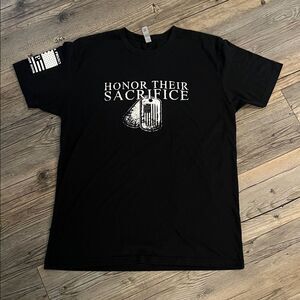 Next Level Apparel Black Honor Tee